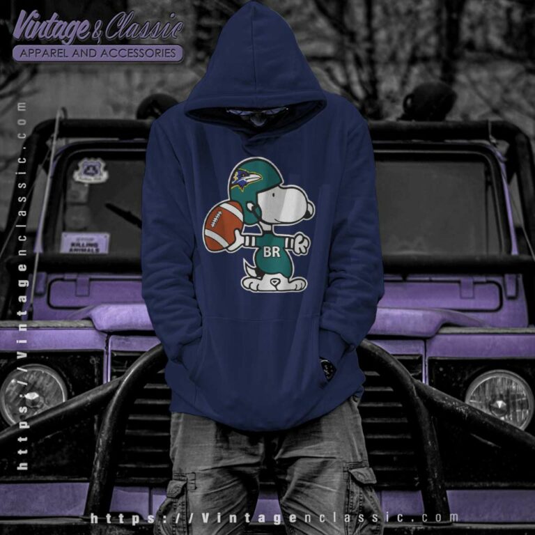 Baltimore Ravens Snoopy Players Funny Hoodie Baltimore Ravens Snoopy Players Funny Hoodie