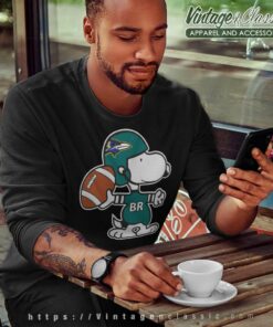 Baltimore Ravens Snoopy Players Funny Shirt 4 Baltimore Ravens Snoopy Players Funny Sweatshirt