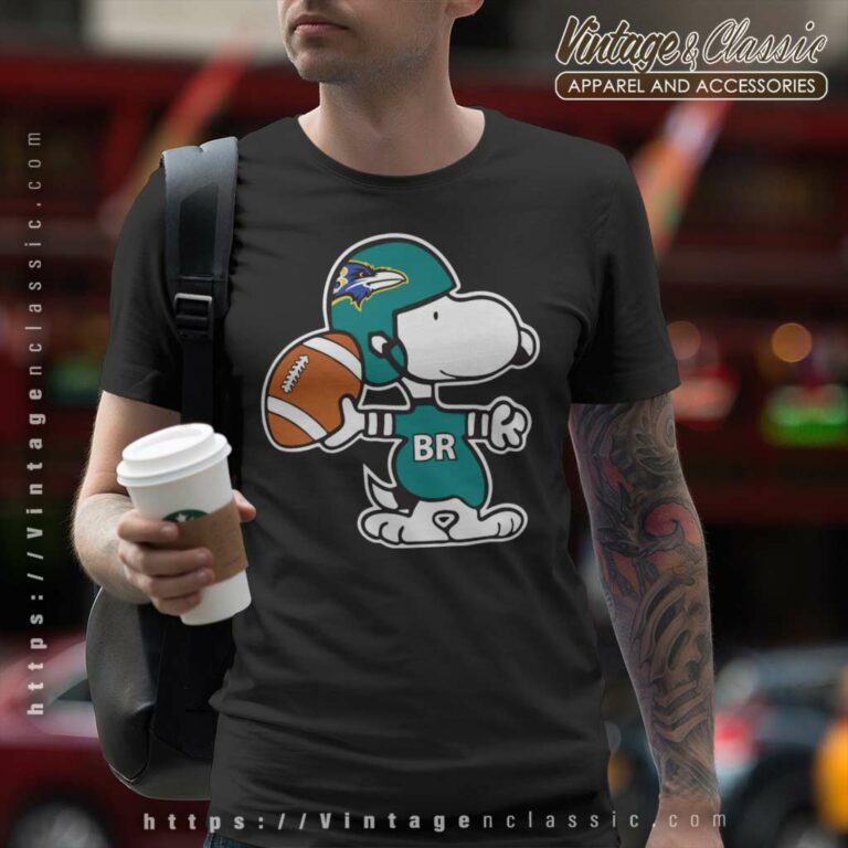 Baltimore Ravens Snoopy Players Funny T Shirt Baltimore Ravens Snoopy Players Funny T Shirt