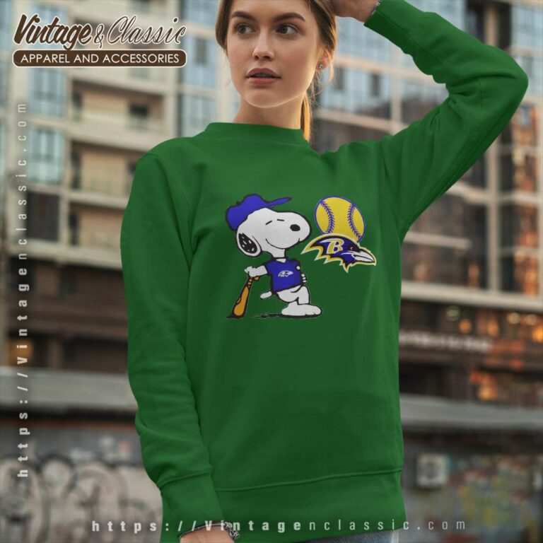 Baltimore Ravens Snoopy Sweatshirt Baltimore Ravens Snoopy Sweatshirt