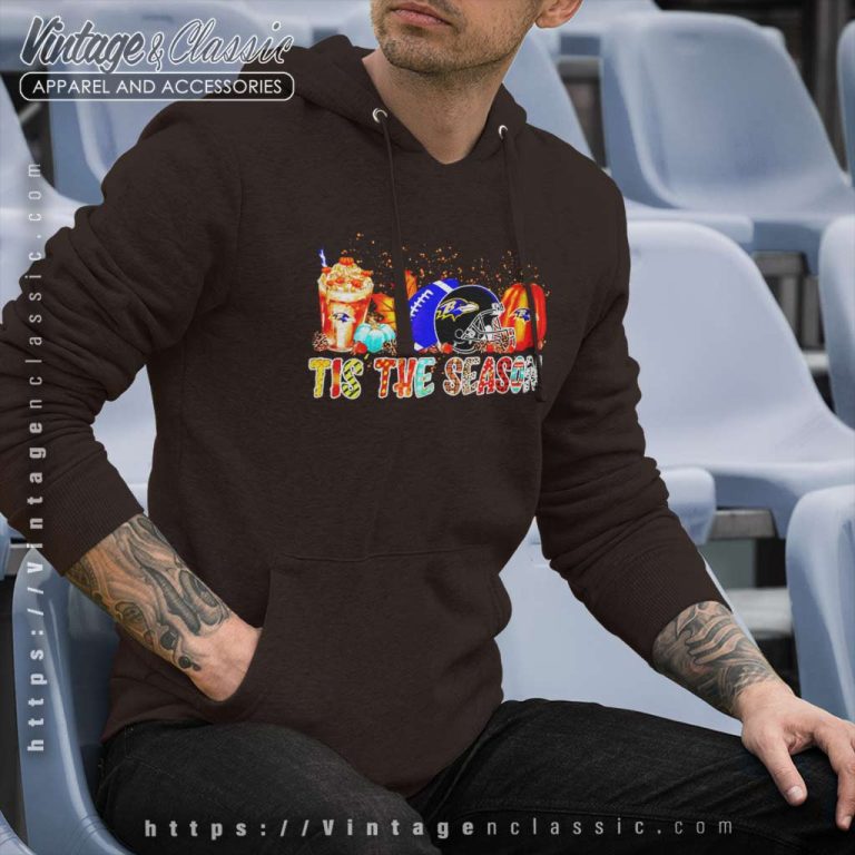 Baltimore Ravens Tis The Season Halloween Hoodie Baltimore Ravens Tis The Season Halloween Hoodie