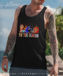 Baltimore Ravens Tis The Season Halloween Tank Top Racerback