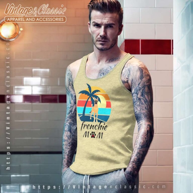 Bandana Frenchie Mom Mothers Day Tank Top Racerback Bandana Frenchie Mom Mothers Day Tank Top Racerback