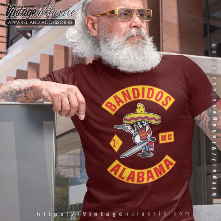 Bandidos MC Alabama Mens T Shirt Bandidos MC Alabama Mens T Shirt