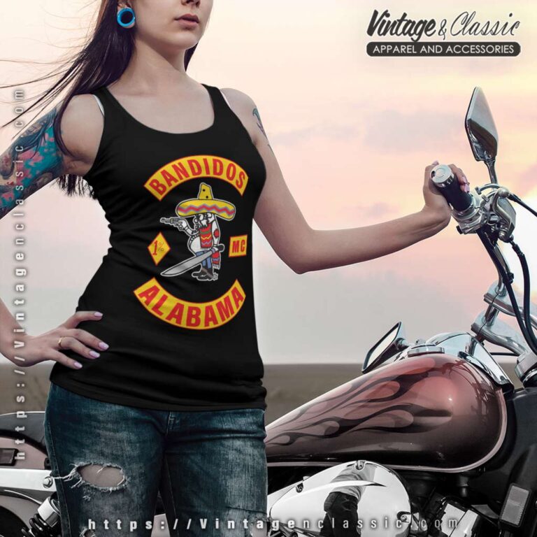 Bandidos MC Alabama Racer Tank Bandidos MC Alabama Racer Tank