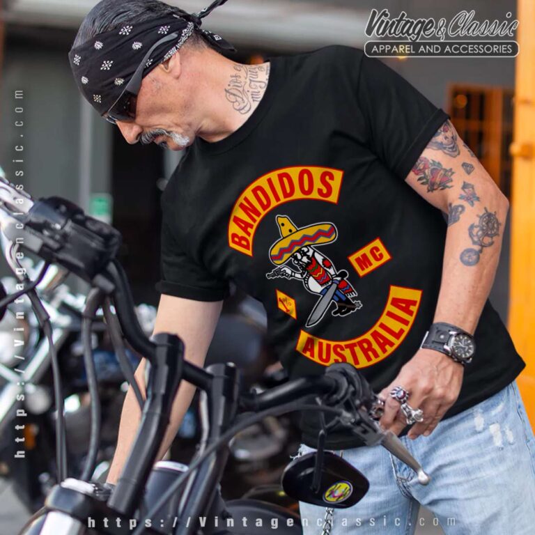 Bandidos MC Australia T shirt Bandidos MC Australia T shirt
