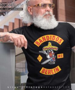 Bandidos MC Berlin Mens T Shirt