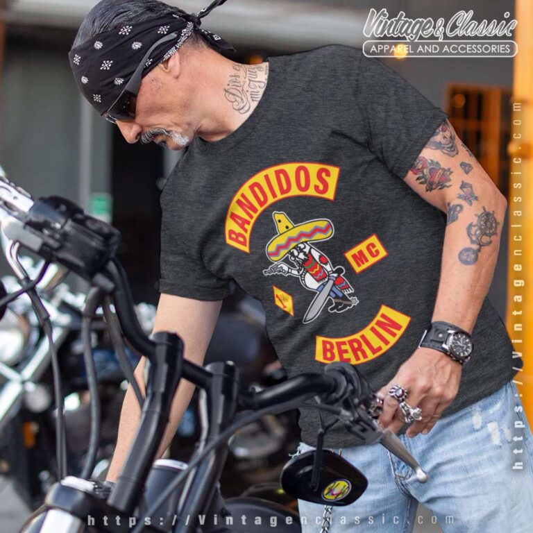 Bandidos MC Berlin T Shirt Bandidos MC Berlin T Shirt