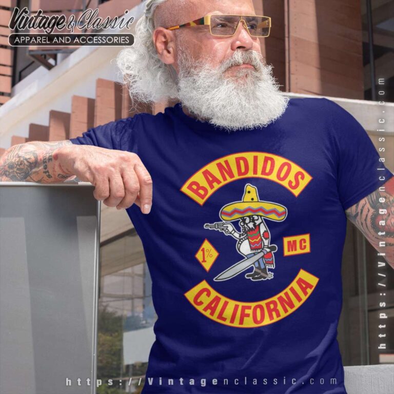 Bandidos MC California Mens T Shirt Bandidos MC California Mens T Shirt
