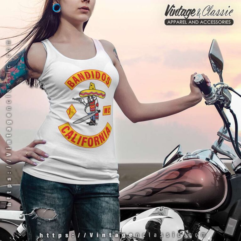 Bandidos MC California Racer Tank Bandidos MC California Racer Tank