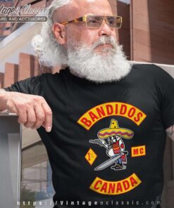 Bandidos MC Canada Men T shirt