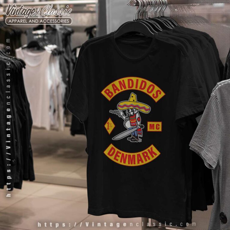 Bandidos MC Denmark Store T shirt Bandidos MC Denmark Store T shirt