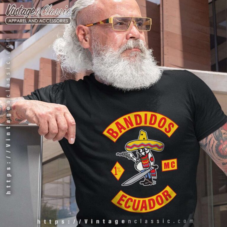 Bandidos MC Ecuador Men T shirt Bandidos MC Ecuador Men T shirt