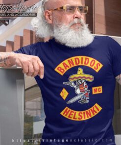 Bandidos MC Helsinki Mens T Shirt