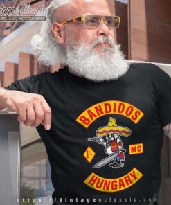 Bandidos MC Hungary Men T shirt