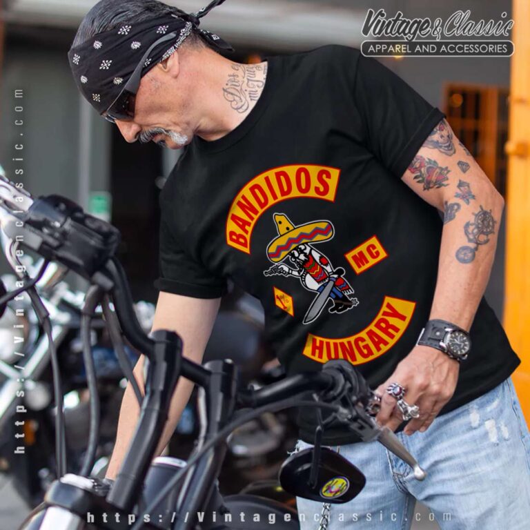 Bandidos MC Hungary T shirt Bandidos MC Hungary T shirt