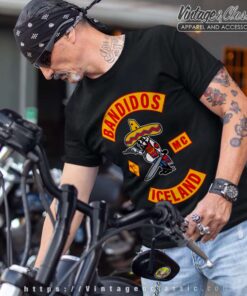 Bandidos MC Iceland T shirt