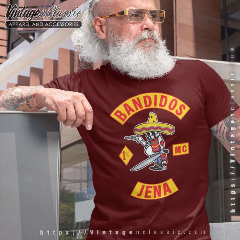 Bandidos MC Jena Mens T Shirt Bandidos MC Jena Mens T Shirt