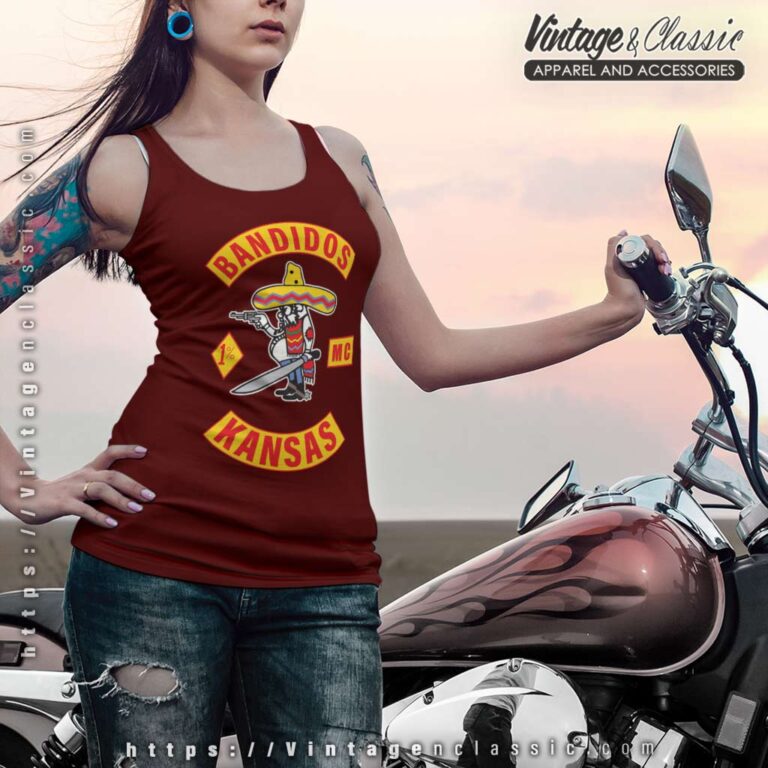 Bandidos MC Kansas Racer Tank Bandidos MC Kansas Racer Tank