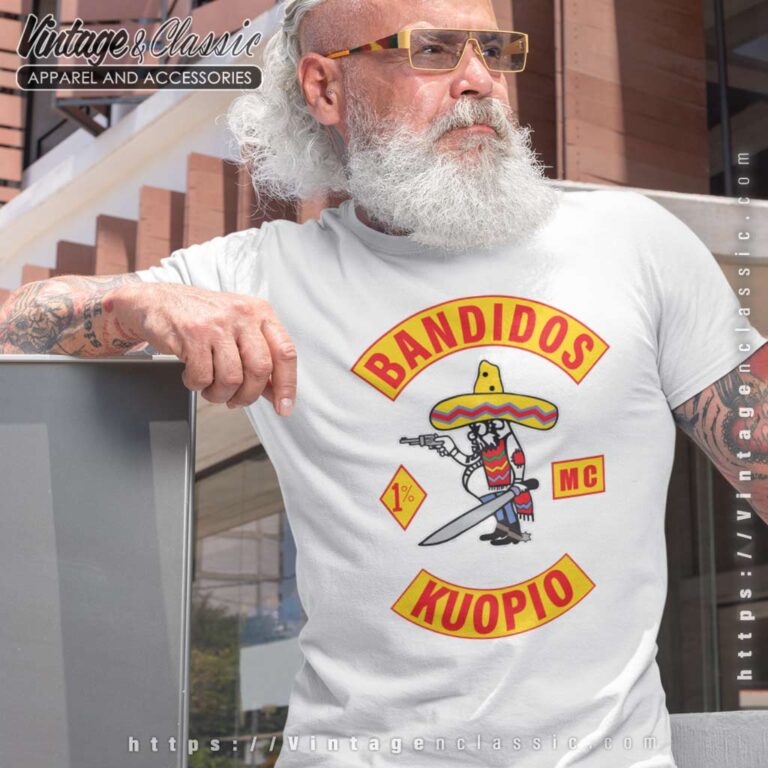 Bandidos MC Kuopio Mens T Shirt Bandidos MC Kuopio Mens T Shirt