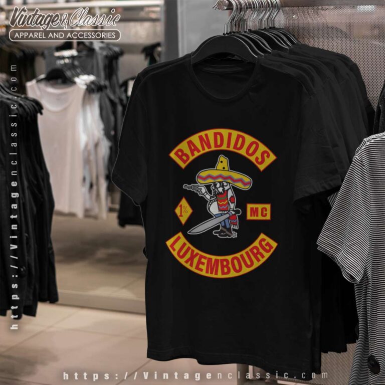 Bandidos MC Luxembourg Store T shirt Bandidos MC Luxembourg Store T shirt