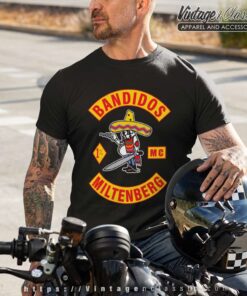 Bandidos MC Miltenberg T Shirt Black
