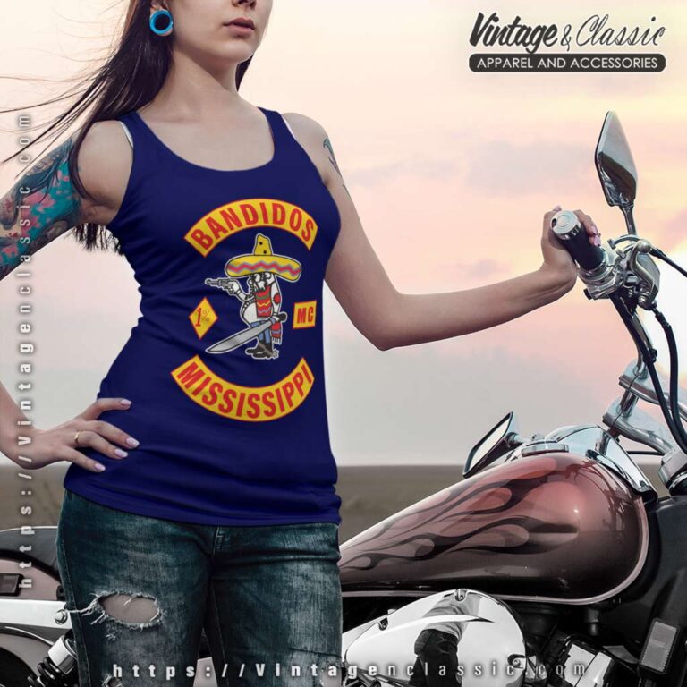 Bandidos MC Mississippi Racer Tank Bandidos MC Mississippi Racer Tank