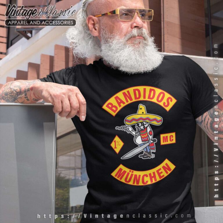 Bandidos MC Munchen Mens T Shirt Bandidos MC Munchen Mens T Shirt