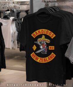 Bandidos MC New Zealand Store T shirt