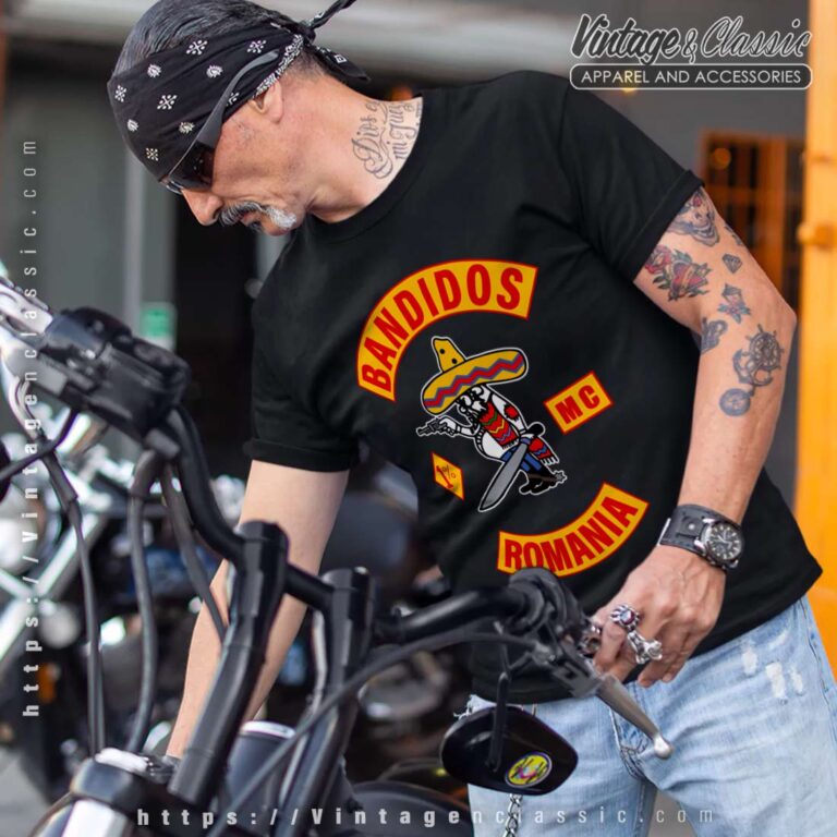 Bandidos MC Romania T shirt Bandidos MC Romania T shirt