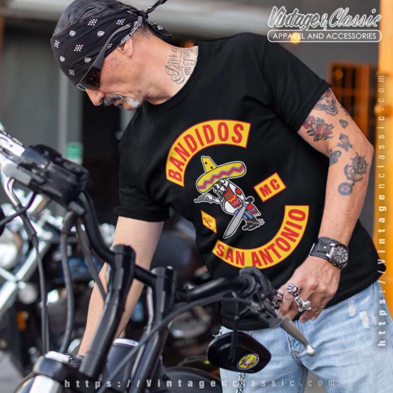 Bandidos MC San Antonio T Shirt Bandidos MC San Antonio T Shirt