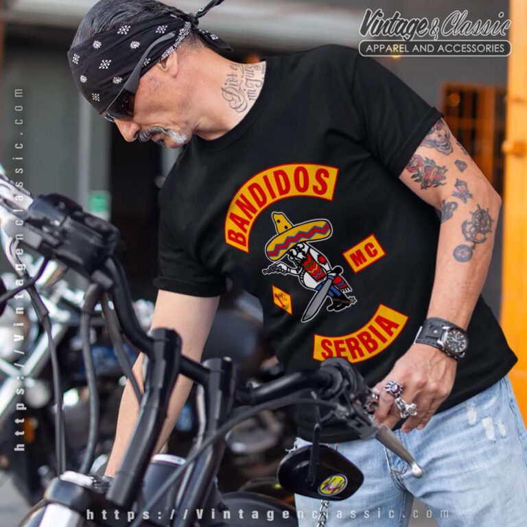 Bandidos MC Serbia T shirt Bandidos MC Serbia T shirt