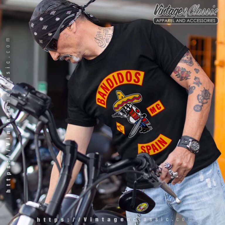 Bandidos MC Spain T shirt Bandidos MC Spain T shirt