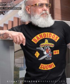 Bandidos MC Suomi Mens T Shirt
