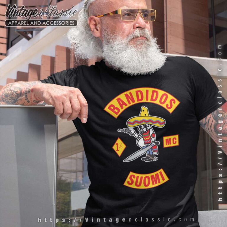 Bandidos MC Suomi Mens T Shirt Bandidos MC Suomi Mens T Shirt