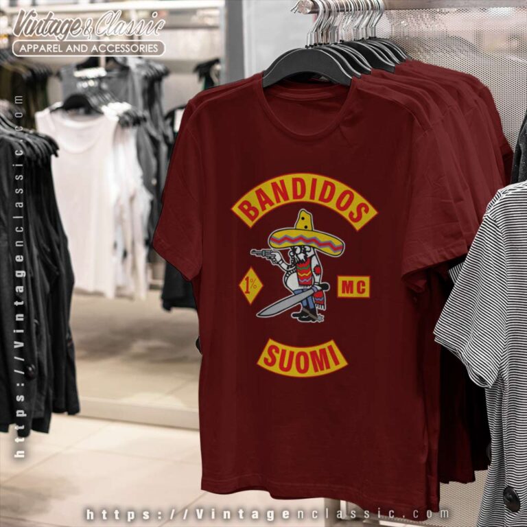 Bandidos MC Suomi Shirt Bandidos MC Suomi Shirt
