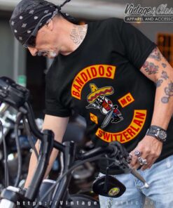 Bandidos MC Switzerland T shirt