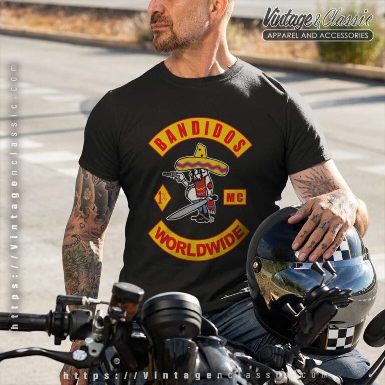 Bandidos MC Worldwide Shirt Bandidos MC Worldwide Shirt