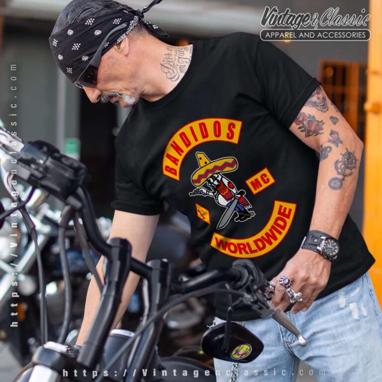 Bandidos MC Worldwide T shirt Bandidos MC Worldwide T shirt