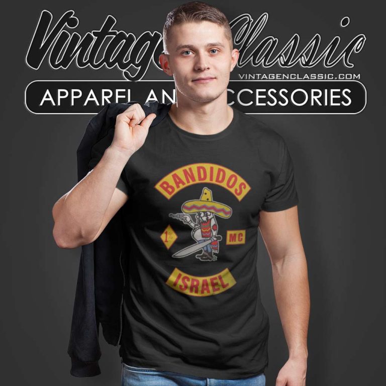 Bandidos Mc Stand With Israel T Shirt Bandidos Mc Stand With Israel T Shirt