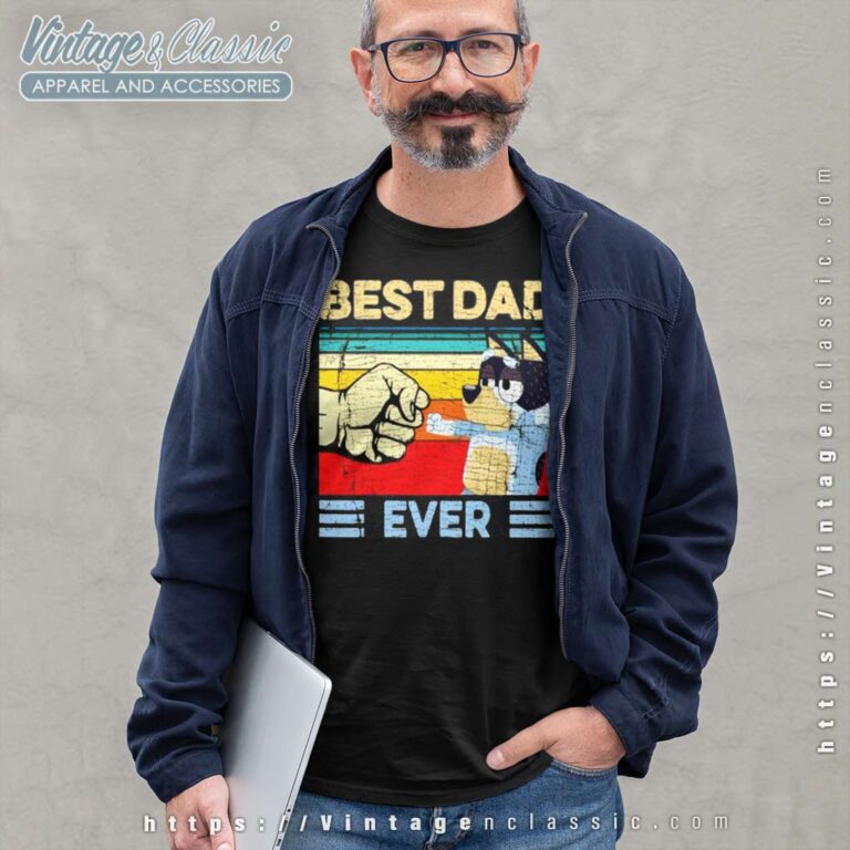 Bandit Heeler Best Dad Ever Longsleeves Bandit Heeler Best Dad Ever Longsleeves