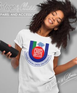 Bangladesh Open University Logo Women T Shirt