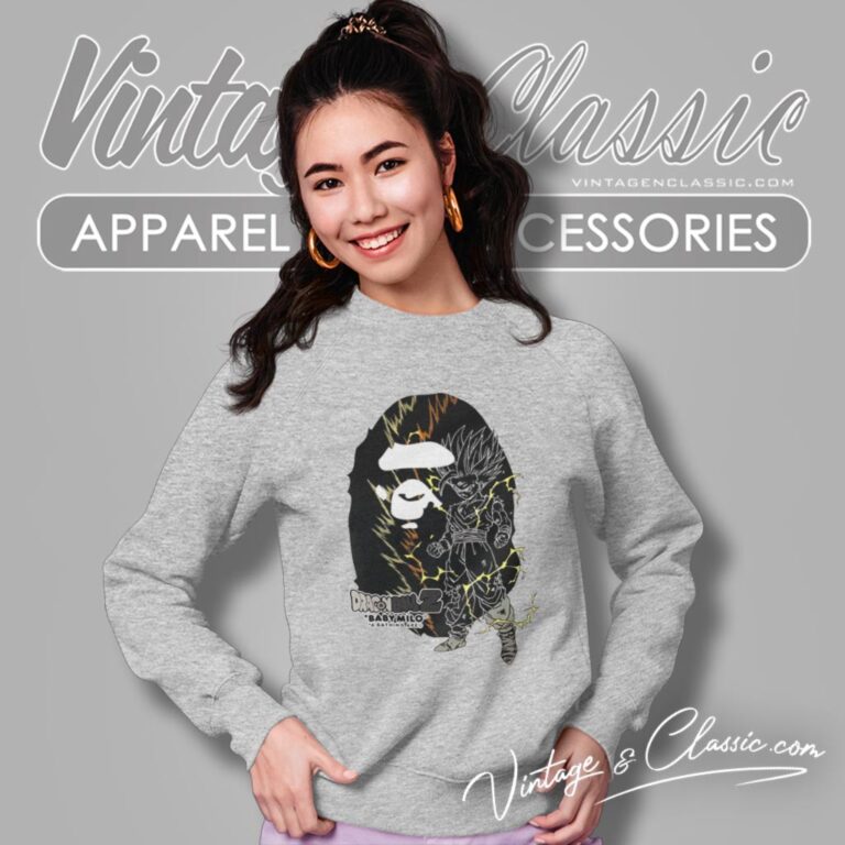 Bape Dragon Ball Z Son Gohan Sweatshirt Bape Dragon Ball Z Son Gohan Sweatshirt