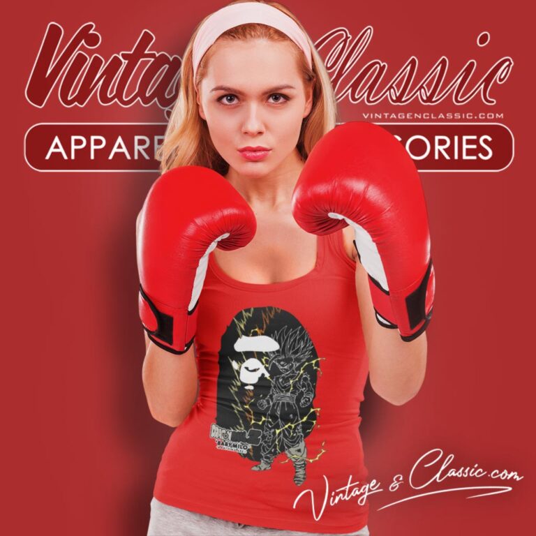 Bape Dragon Ball Z Son Gohan Tank Top Racerback Bape Dragon Ball Z Son Gohan Tank Top Racerback