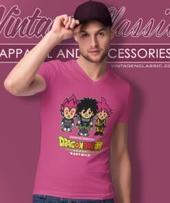 Bape X Dragon Ball Super Broly V Neck TShirt