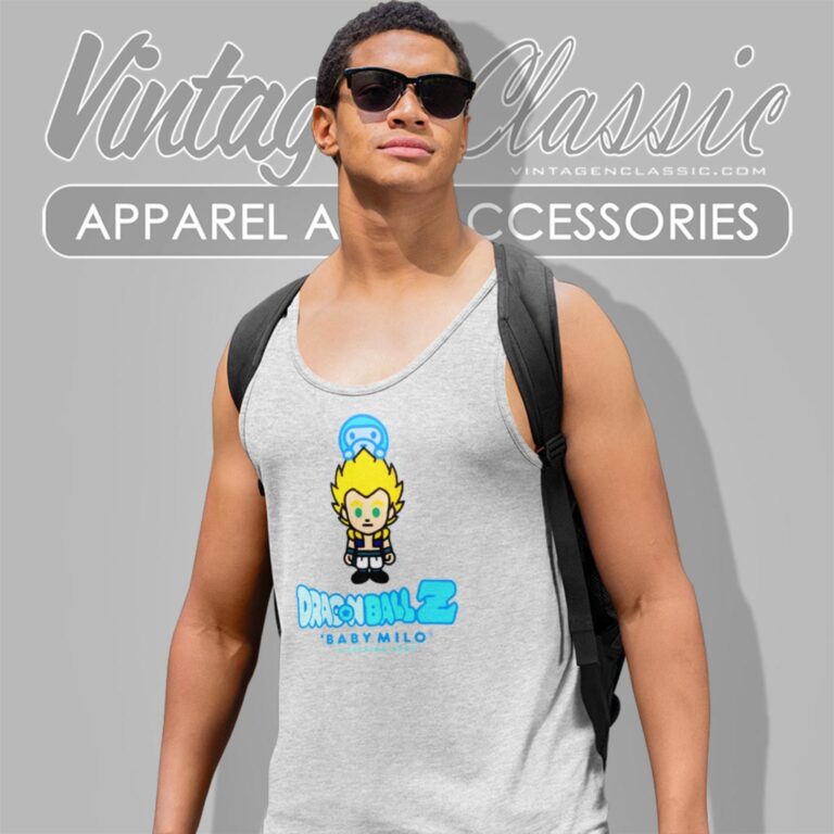 Bape X Dragon Ball Z Gotenks Baby Milo Tank Top Racerback Bape X Dragon Ball Z Gotenks Baby Milo Tank Top Racerback