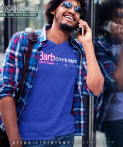 Barbenheimer 7 21 23 Only In Theaters V Neck TShirt