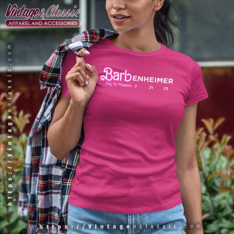 Barbenheimer 7 21 23 Only In Theaters Women TShirt Barbenheimer 7 21 23 Only In Theaters Women TShirt