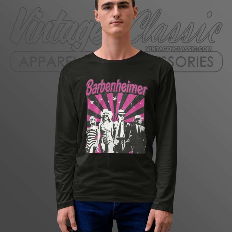 Barbenheimer Come On Baby Babie Party Long Sleeve Tee Barbenheimer Come On Baby Babie Party Long Sleeve Tee