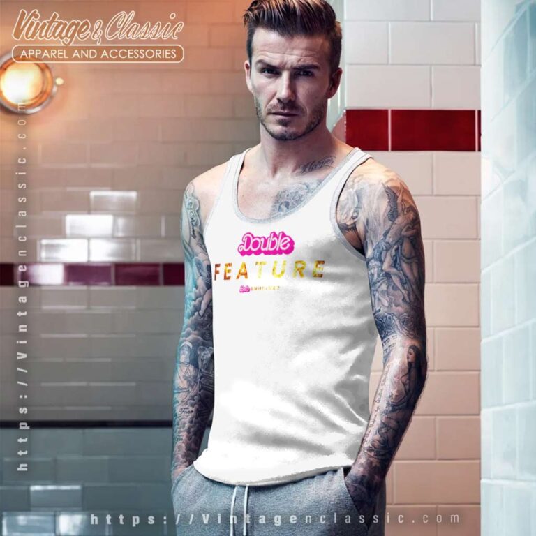 Barbenheimer Double Feature Tank Top Racerback Barbenheimer Double Feature Tank Top Racerback